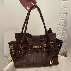 Jimmy Choo Ramona leather shoulder bag